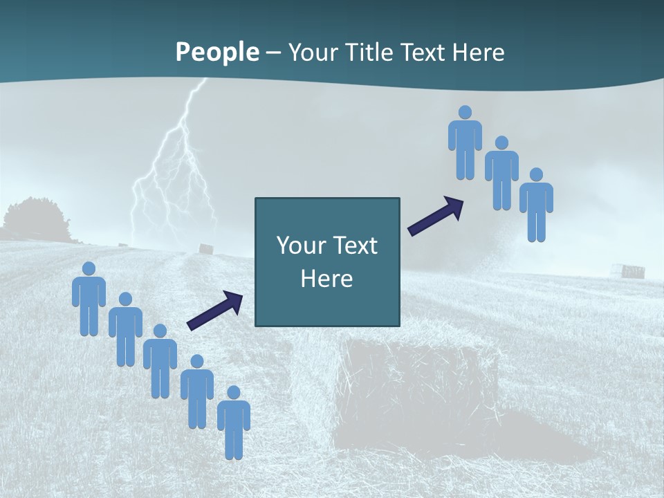 Cool Hills Harvest PowerPoint Template