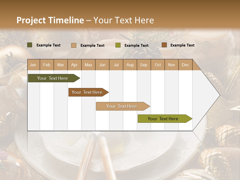 Christmas Baubles Backgrounds PowerPoint Template