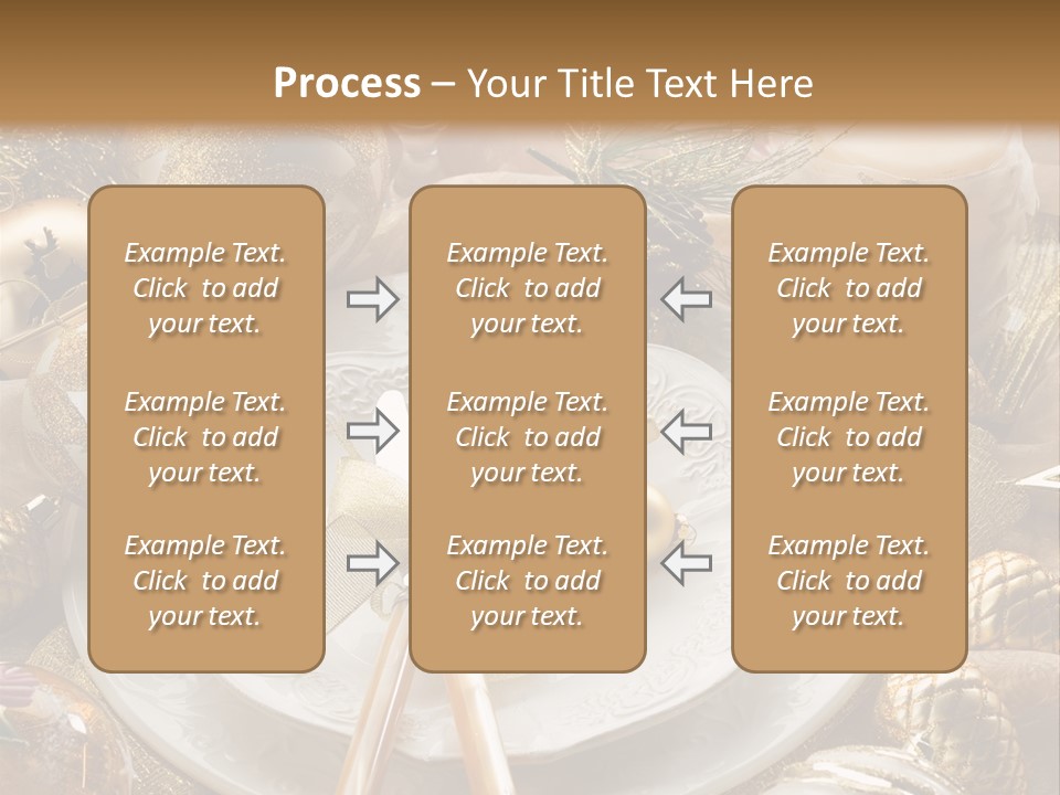 Christmas Baubles Backgrounds PowerPoint Template