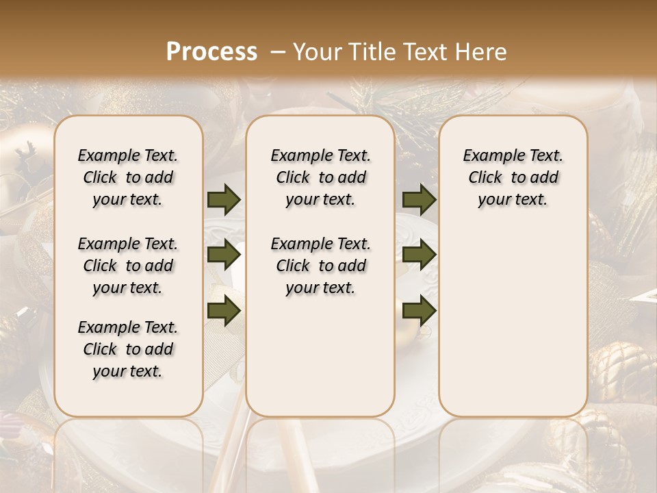 Christmas Baubles Backgrounds PowerPoint Template