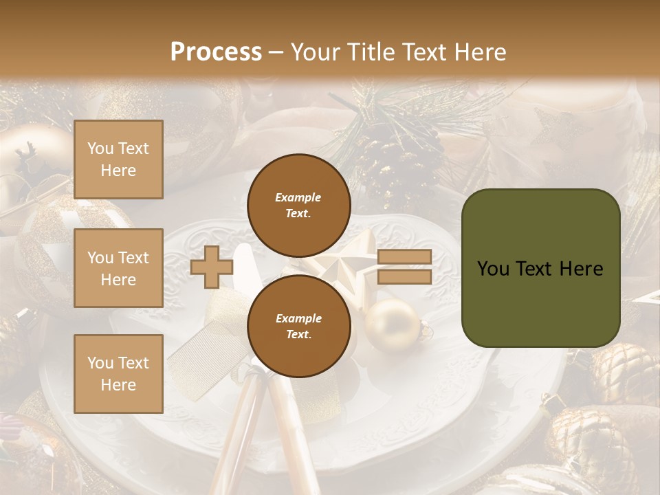 Christmas Baubles Backgrounds PowerPoint Template