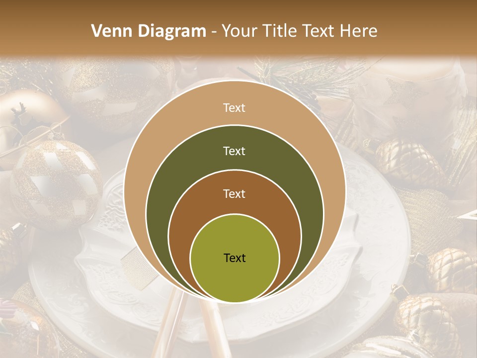 Christmas Baubles Backgrounds PowerPoint Template