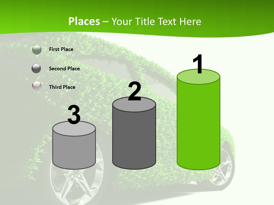 Hybrid Automobile Effect PowerPoint Template