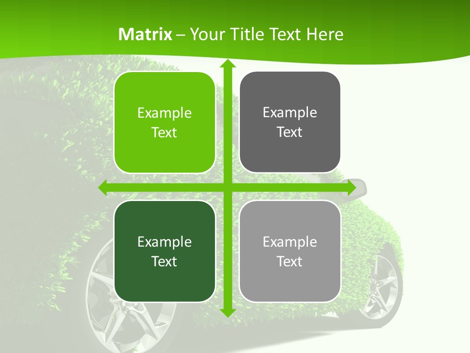 Hybrid Automobile Effect PowerPoint Template
