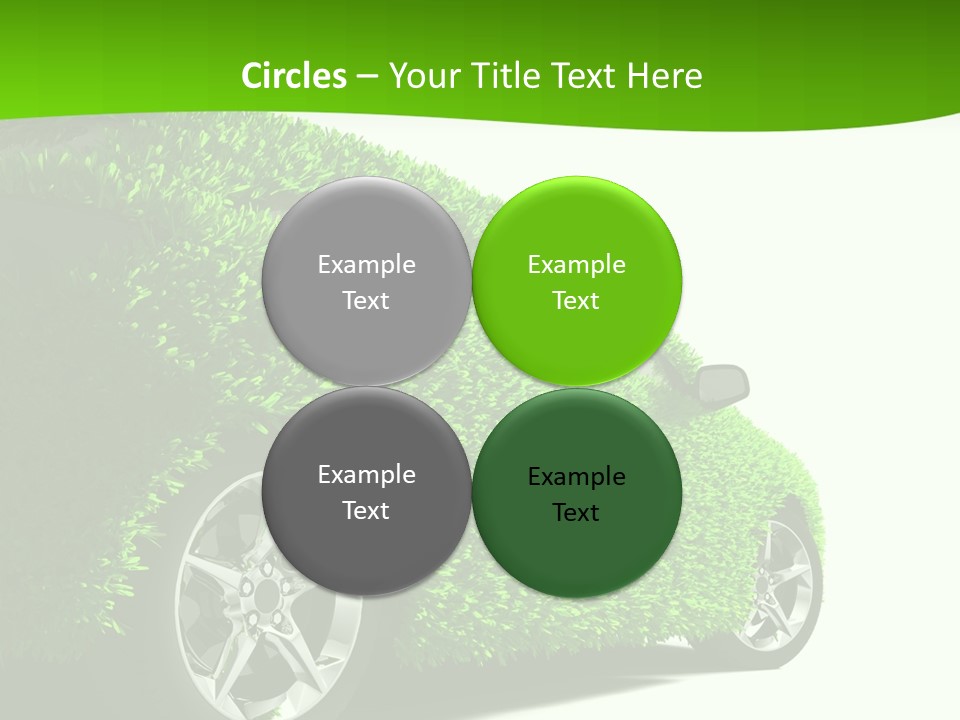 Hybrid Automobile Effect PowerPoint Template