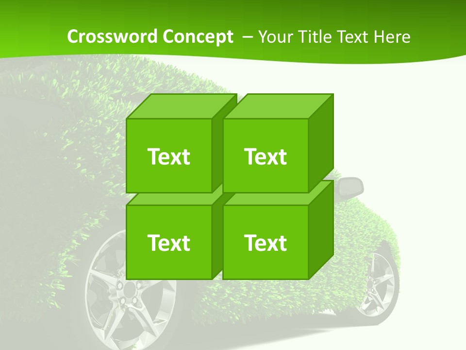 Hybrid Automobile Effect PowerPoint Template