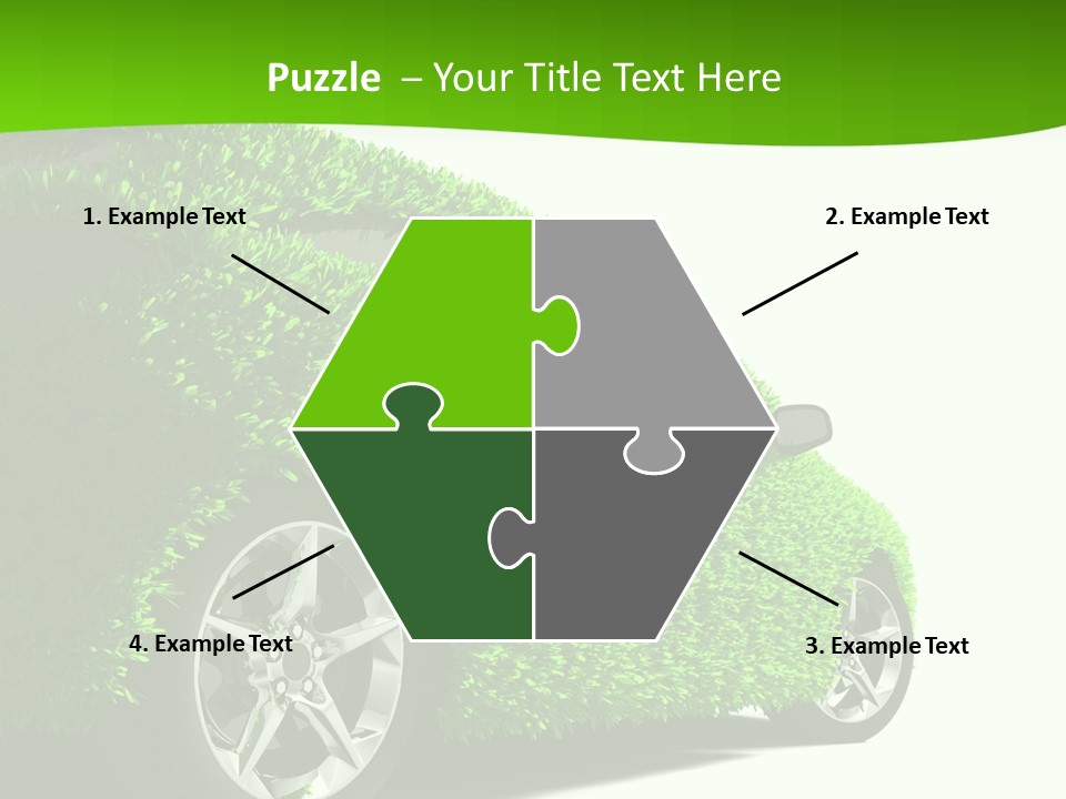 Hybrid Automobile Effect PowerPoint Template