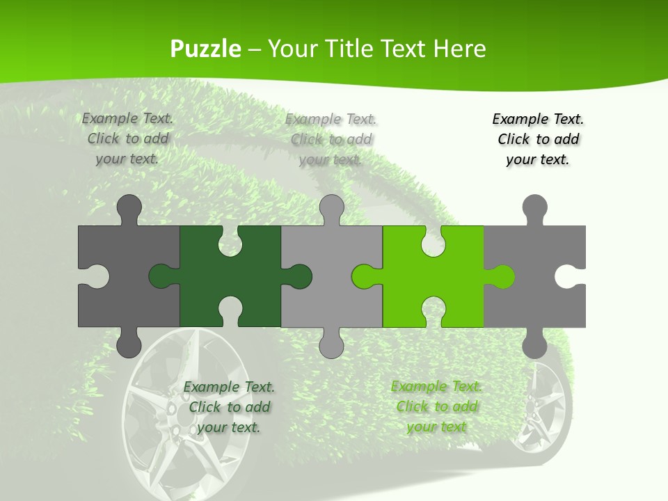 Hybrid Automobile Effect PowerPoint Template