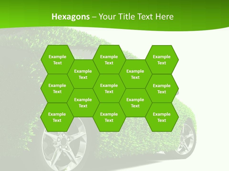 Hybrid Automobile Effect PowerPoint Template