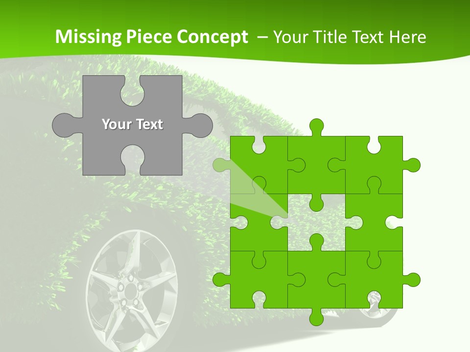 Hybrid Automobile Effect PowerPoint Template