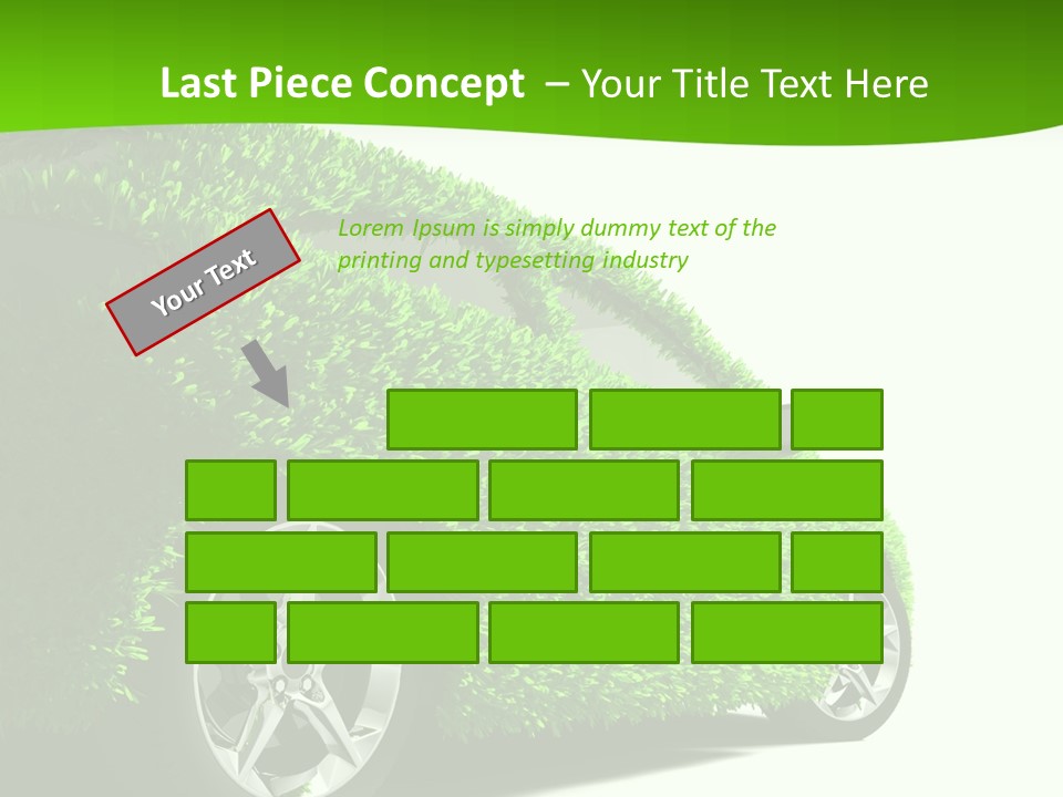 Hybrid Automobile Effect PowerPoint Template