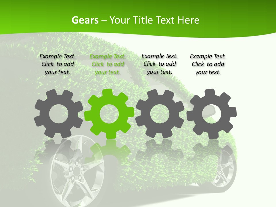 Hybrid Automobile Effect PowerPoint Template