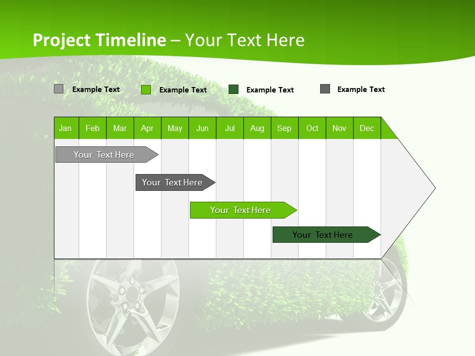 Hybrid Automobile Effect PowerPoint Template