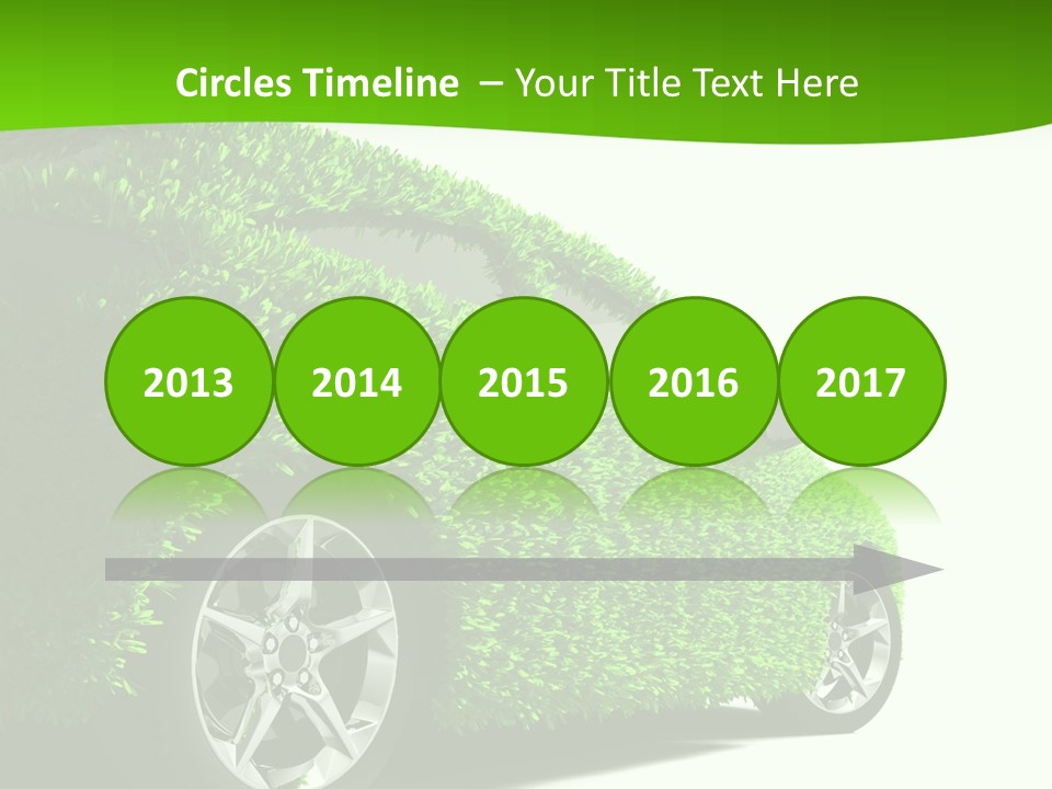 Hybrid Automobile Effect PowerPoint Template