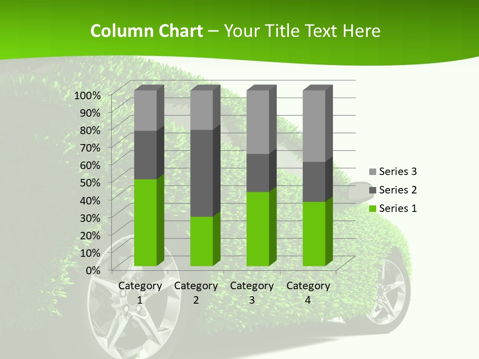 Hybrid Automobile Effect PowerPoint Template