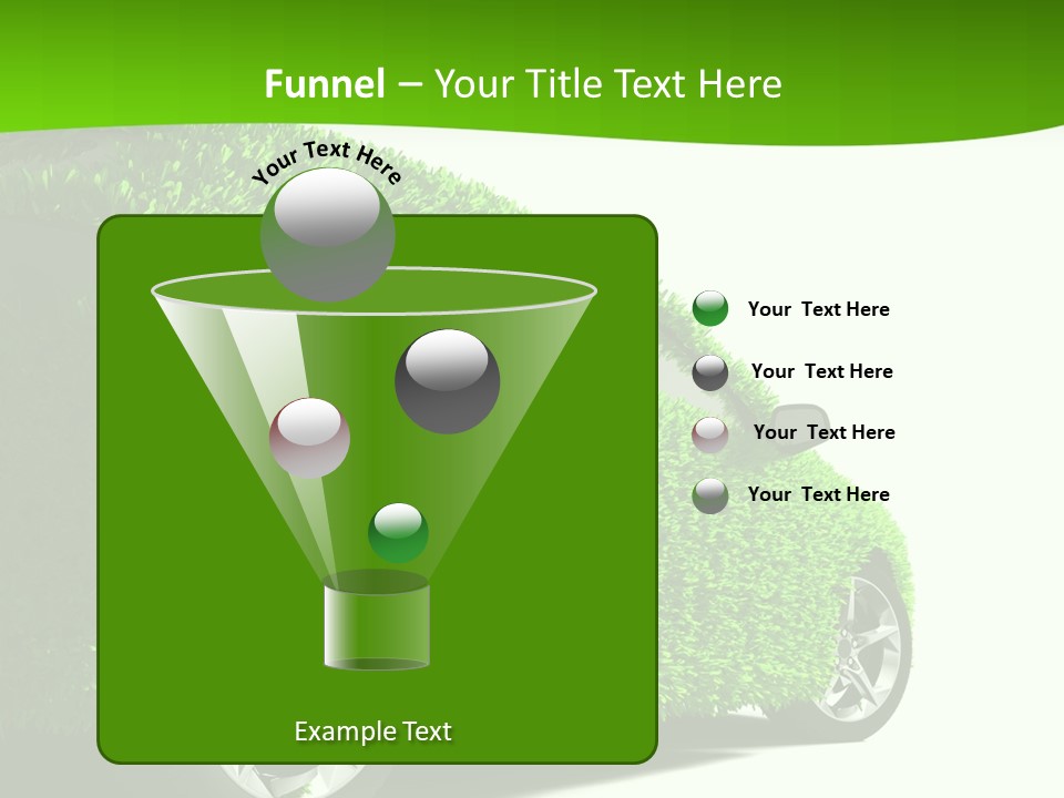 Hybrid Automobile Effect PowerPoint Template