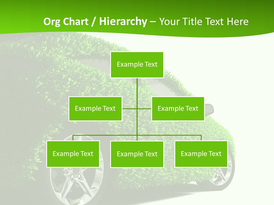 Hybrid Automobile Effect PowerPoint Template