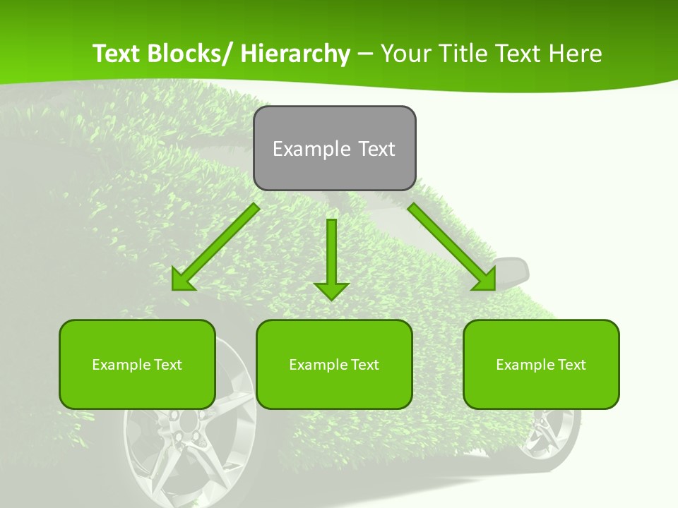 Hybrid Automobile Effect PowerPoint Template
