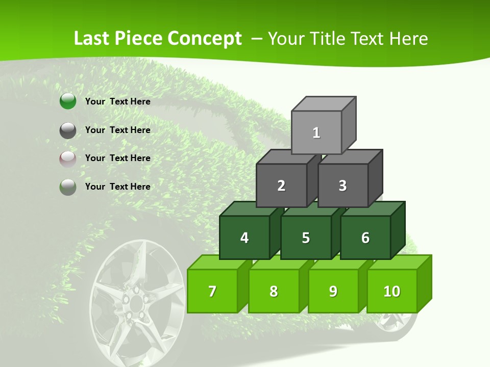 Hybrid Automobile Effect PowerPoint Template