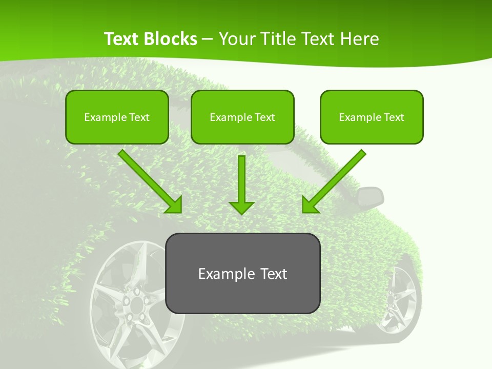 Hybrid Automobile Effect PowerPoint Template