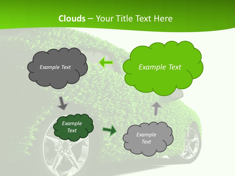 Hybrid Automobile Effect PowerPoint Template