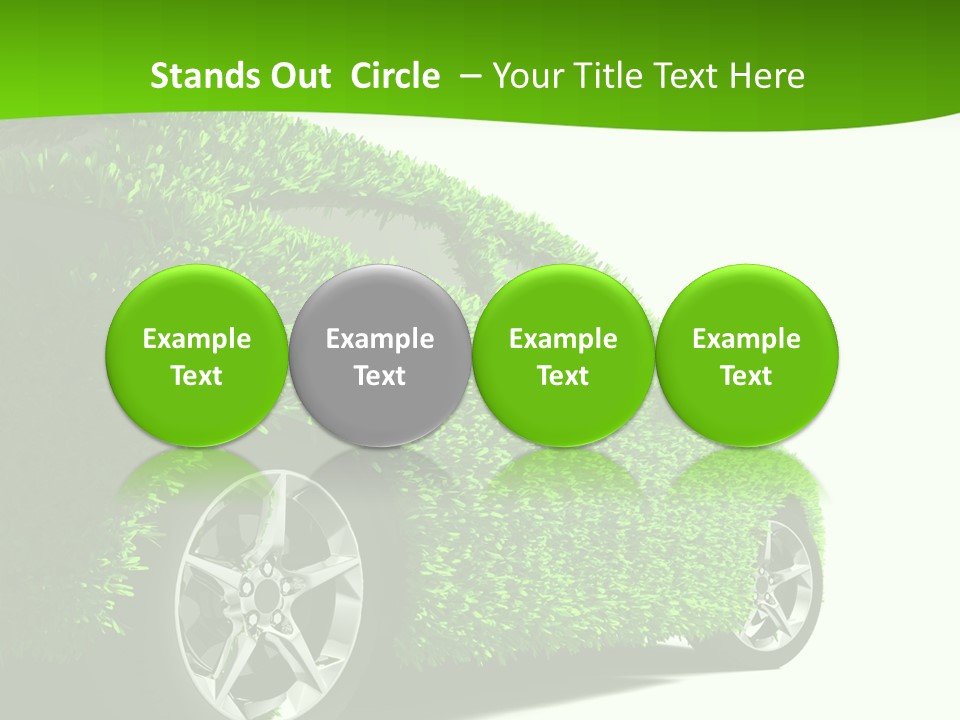 Hybrid Automobile Effect PowerPoint Template