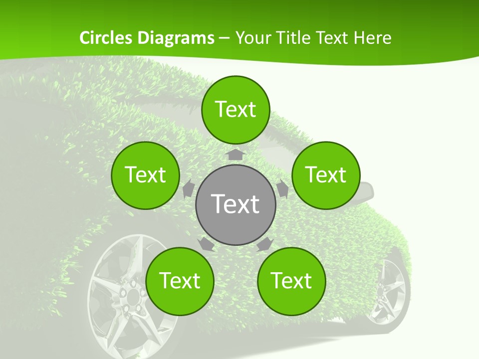 Hybrid Automobile Effect PowerPoint Template
