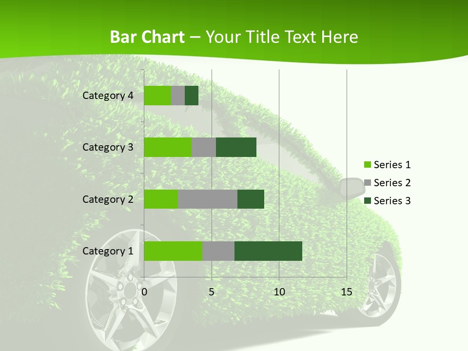 Hybrid Automobile Effect PowerPoint Template
