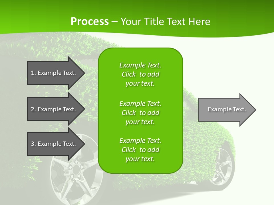 Hybrid Automobile Effect PowerPoint Template