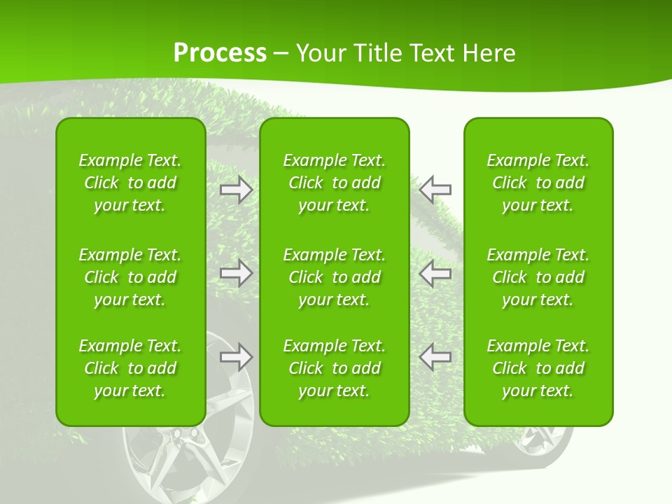 Hybrid Automobile Effect PowerPoint Template