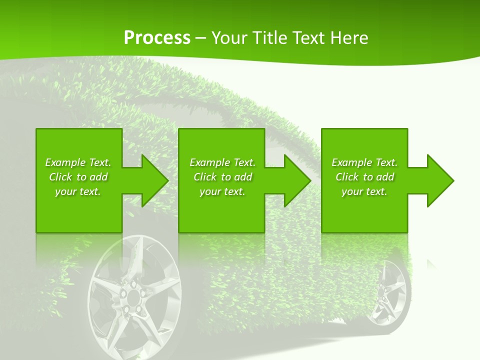 Hybrid Automobile Effect PowerPoint Template