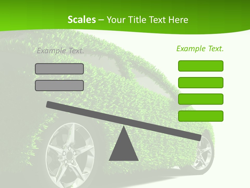 Hybrid Automobile Effect PowerPoint Template