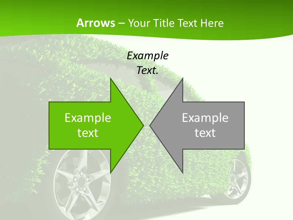 Hybrid Automobile Effect PowerPoint Template