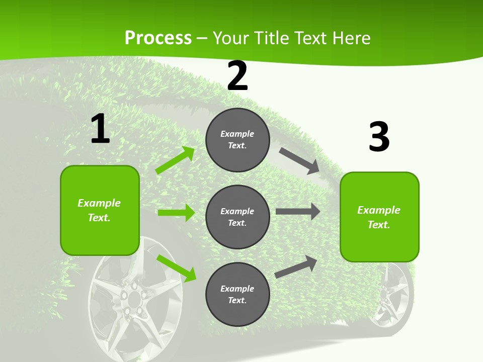 Hybrid Automobile Effect PowerPoint Template