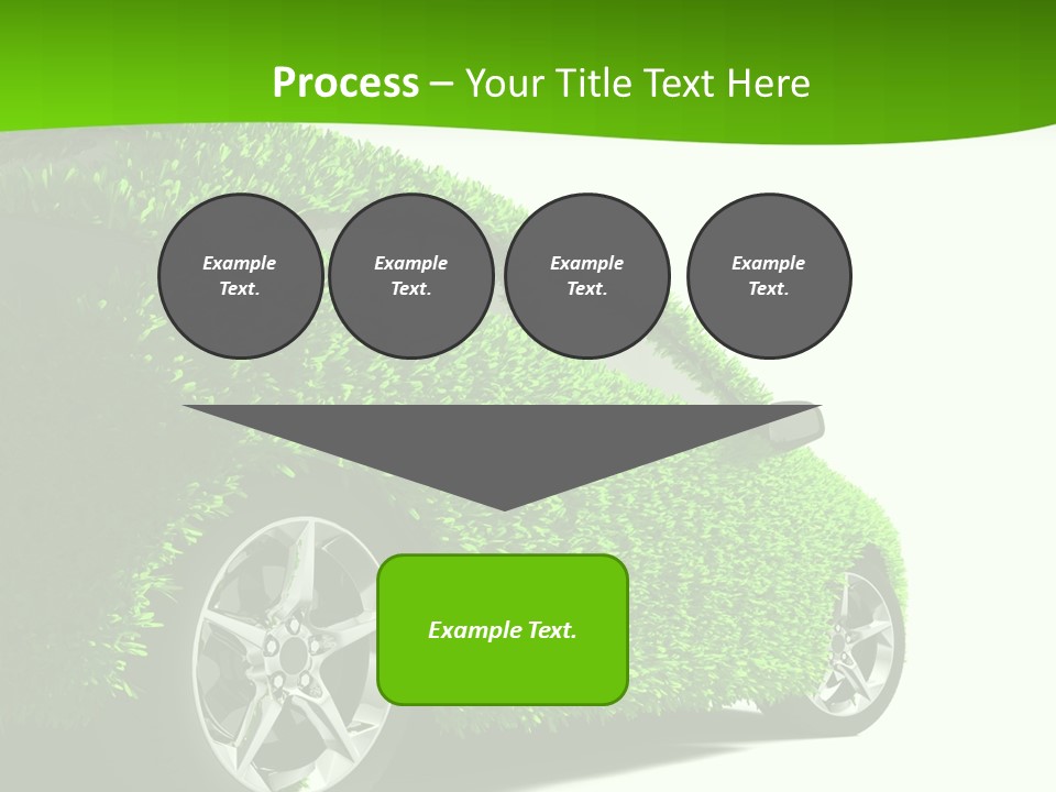 Hybrid Automobile Effect PowerPoint Template