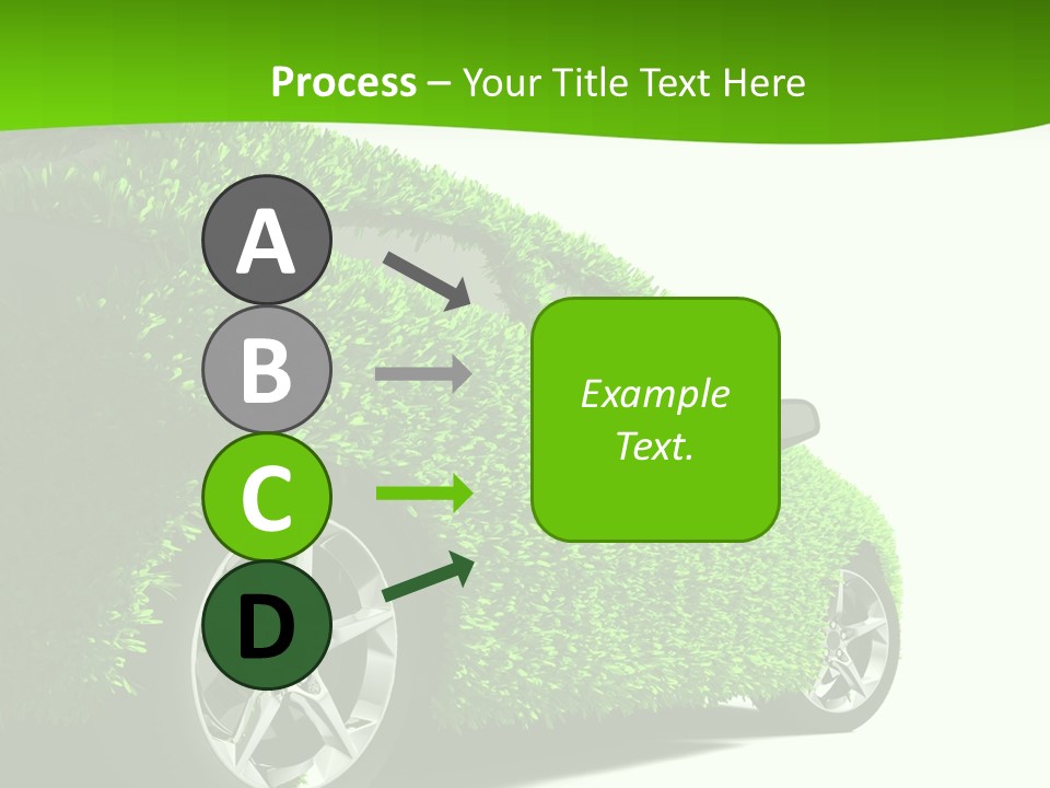 Hybrid Automobile Effect PowerPoint Template