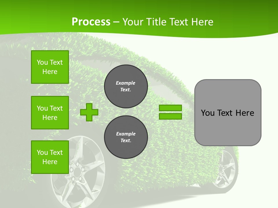 Hybrid Automobile Effect PowerPoint Template