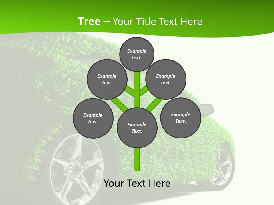 Hybrid Automobile Effect PowerPoint Template