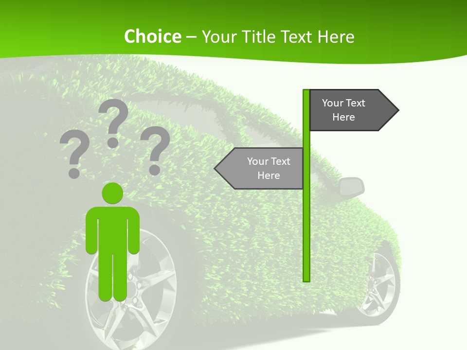 Hybrid Automobile Effect PowerPoint Template