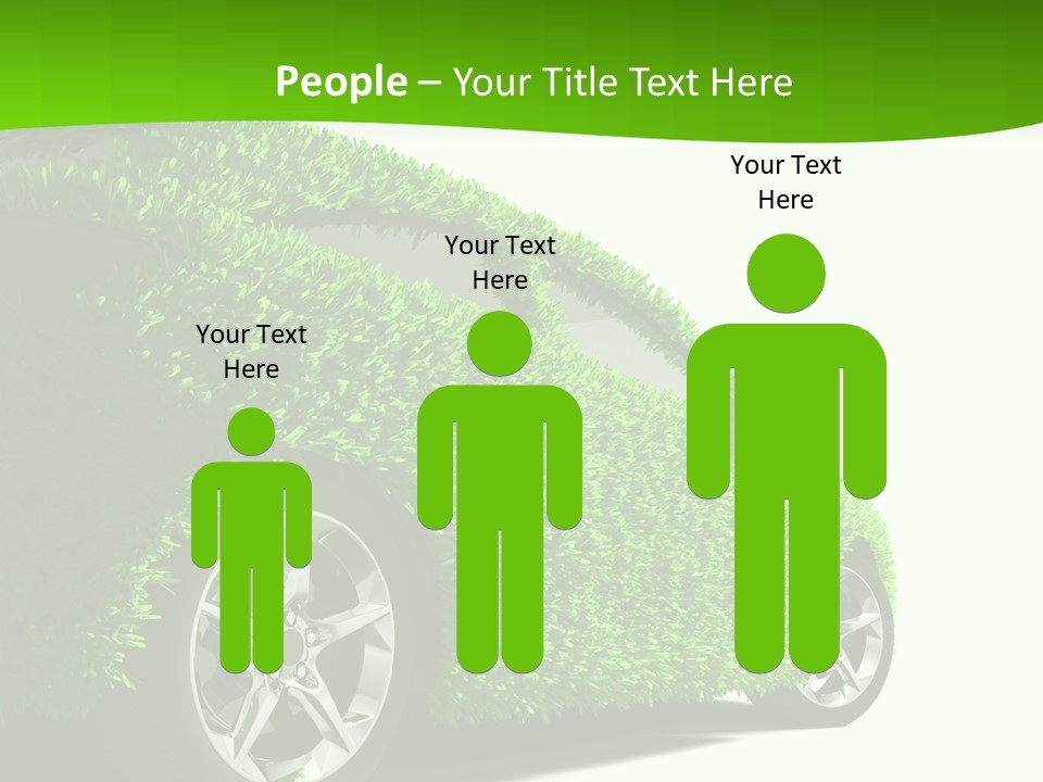 Hybrid Automobile Effect PowerPoint Template