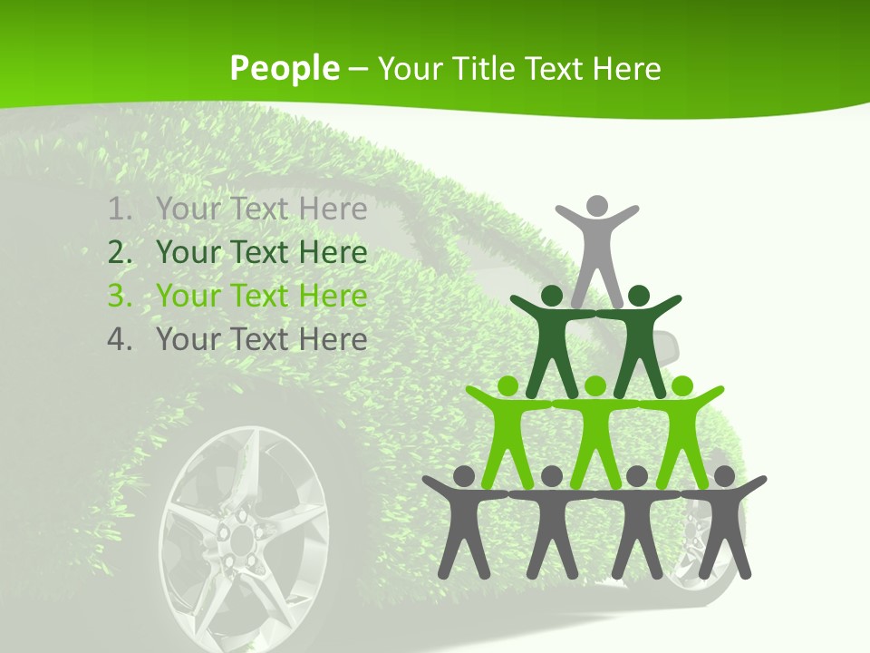 Hybrid Automobile Effect PowerPoint Template