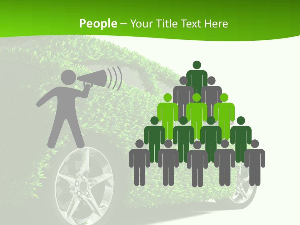 Hybrid Automobile Effect PowerPoint Template