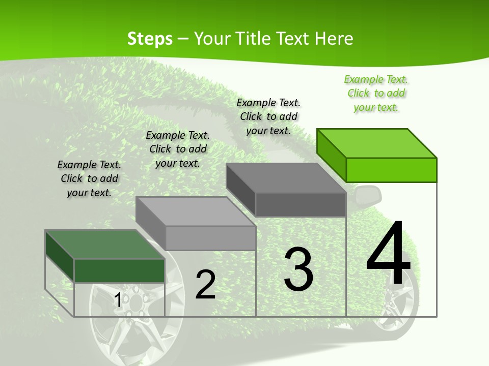 Hybrid Automobile Effect PowerPoint Template