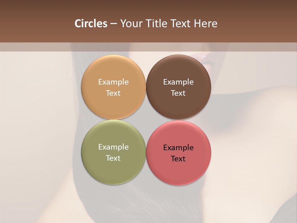 Glossy Hair PowerPoint Template