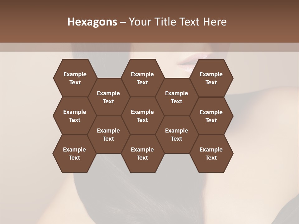 Glossy Hair PowerPoint Template