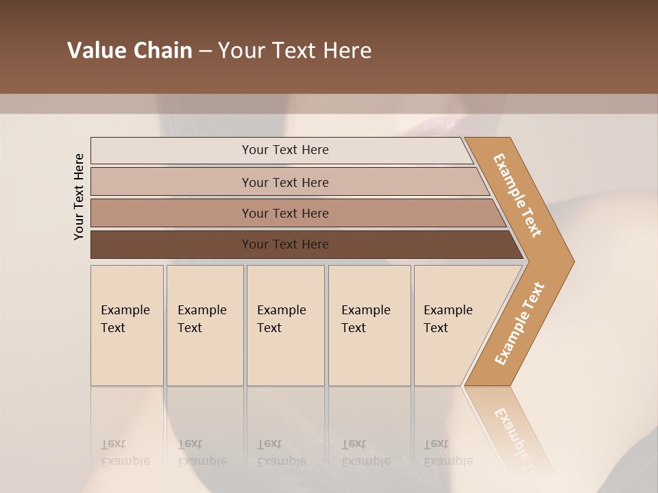 Glossy Hair PowerPoint Template