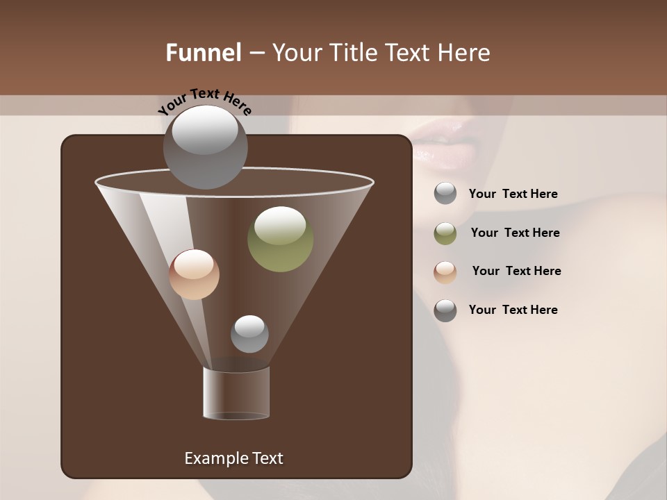 Glossy Hair PowerPoint Template