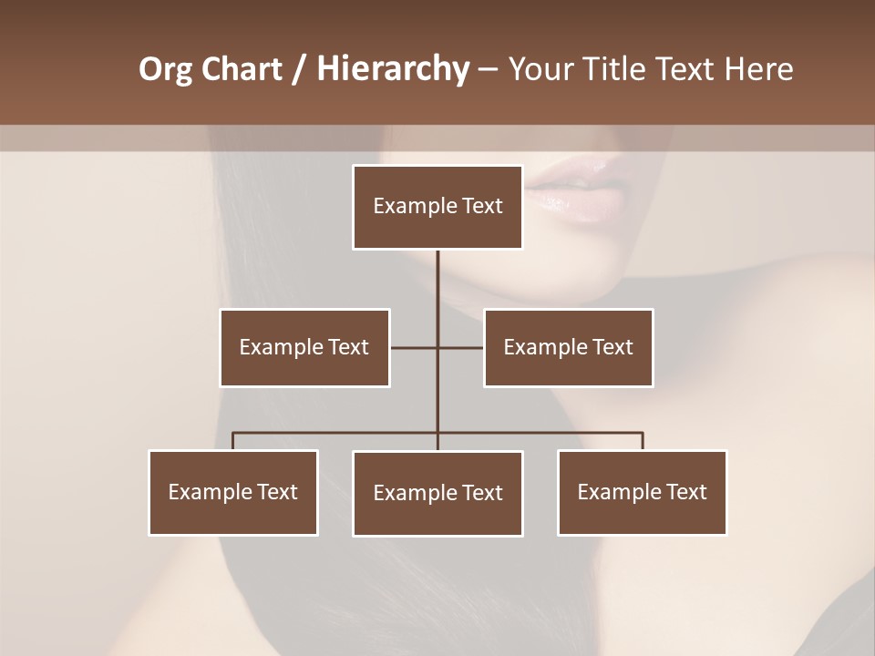 Glossy Hair PowerPoint Template