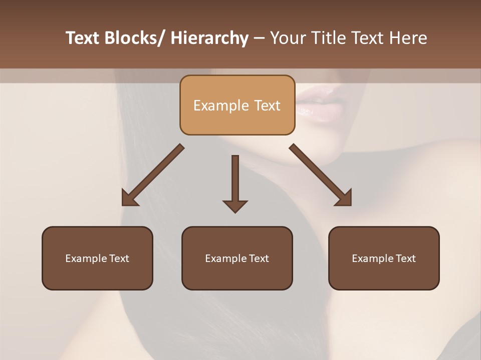 Glossy Hair PowerPoint Template