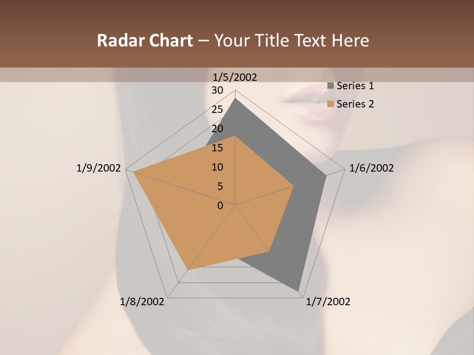 Glossy Hair PowerPoint Template